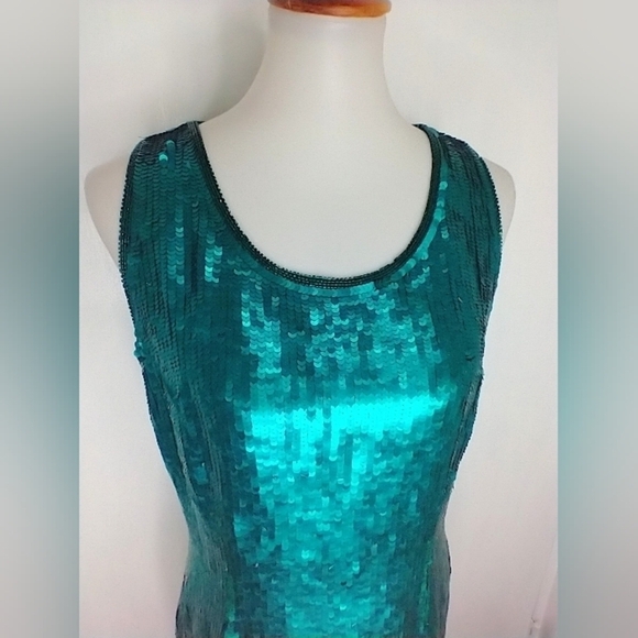 SCALA COSMIC MERMAID SEQUINED DRESS - Picture 5 of 11